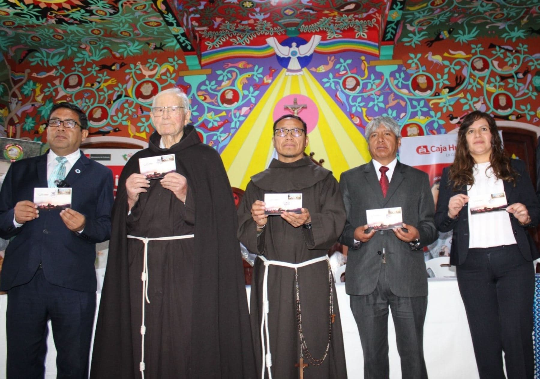 Huancayo: presentan estampilla y libro por los 300 años del Convento Santa Rosa de Ocopa