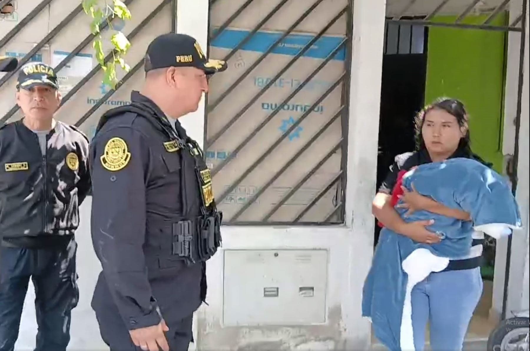 Frente Policial Ica halla a bebé reportado como desaparecido en hospital Augusto Hernández