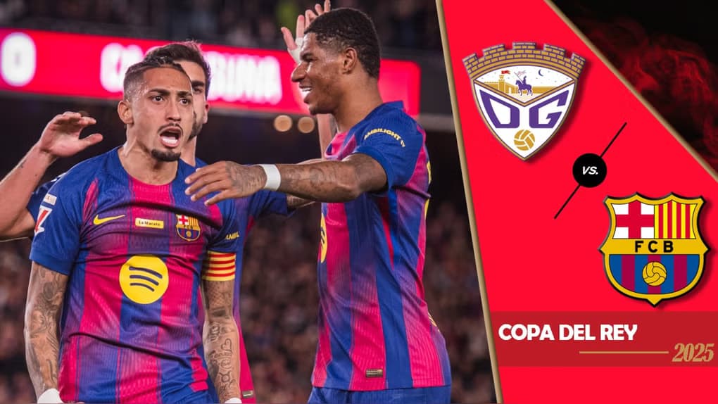 Barcelona vs. Guadalajara por 16vos final de la Copa del Rey
