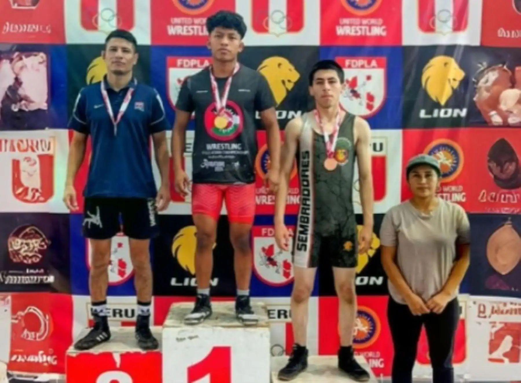 André Huarcaya se consagró campeón nacional de lucha y ratifica su proyección deportiva